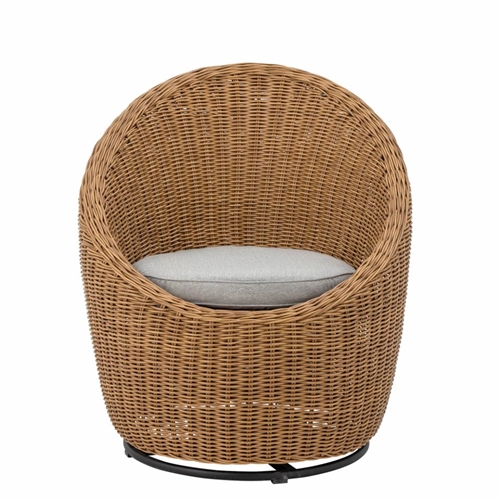 Loungestol, Brun, Polyrattan